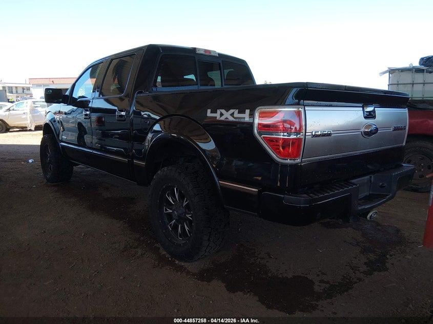 Vin: 1ftfw1etxcfb09519, lot: 45354566, ford f-150 platinum 20123