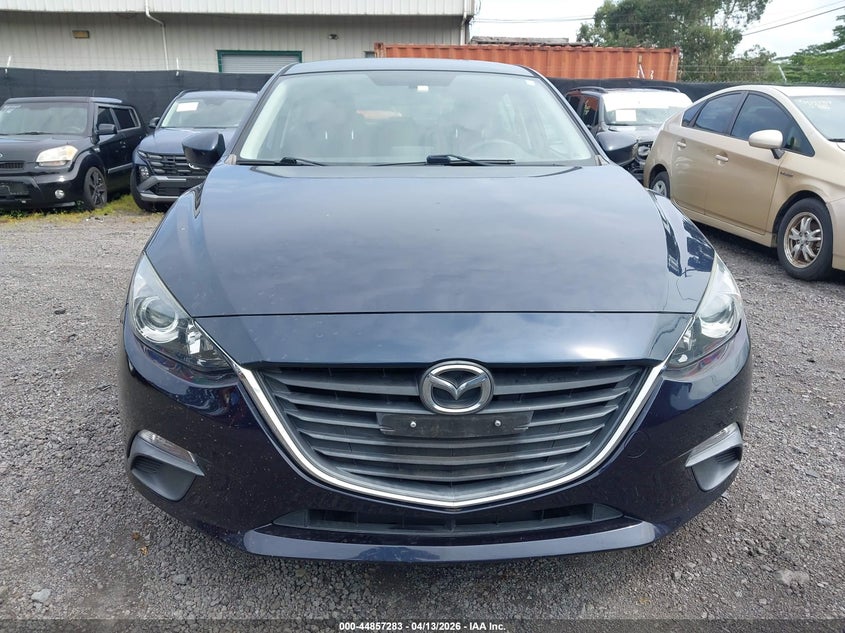 2016 Mazda 3 2.0 I Sport blue Lot 111044857283 Vin 3MZBM1J7XGM242474