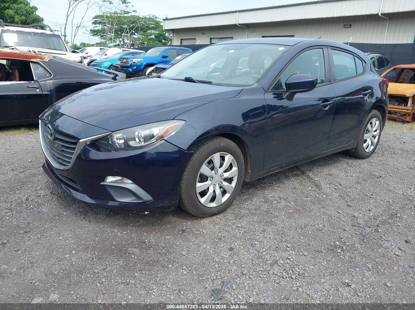 Vin: 3mzbm1j7xgm242474, lot: 45354591, mazda mazda3 i sport 20162