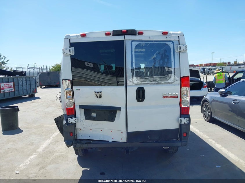 2019 Ram Promaster 1500 Low Roof 136 Wb VIN: 3C6TRVAG4KE502944 Lot: 44857300