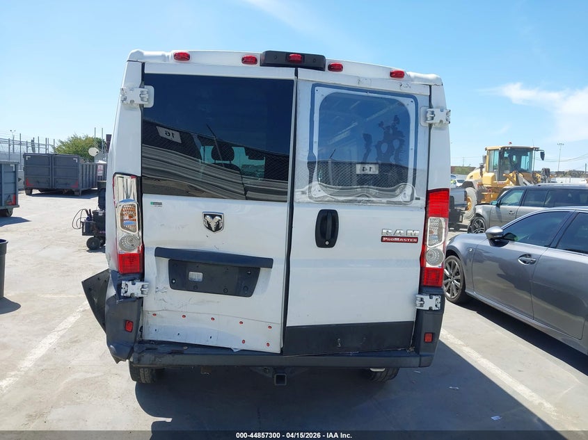 2019 Ram Promaster 1500 Low Roof 136 Wb VIN: 3C6TRVAG4KE502944 Lot: 44857300