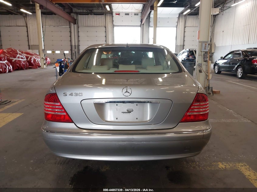 2003 Mercedes-Benz S 430 VIN: WDBNG70JX3A345276 Lot: 44857339
