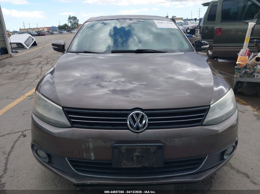 2012 Volkswagen Jetta 2.5 2.5L Sel Premium brown Lot 111044857358 Vin 3VWLP7AJ5CM121968