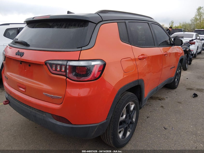 2018 Jeep Compass 2.4 Trailhawk 4X4 orange Lot 111044857426 Vin 3C4NJDDB1JT174928