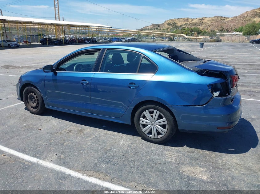 2017 Volkswagen Jetta 1.4T S VIN: 3VW2B7AJ8HM294403 Lot: 44857455