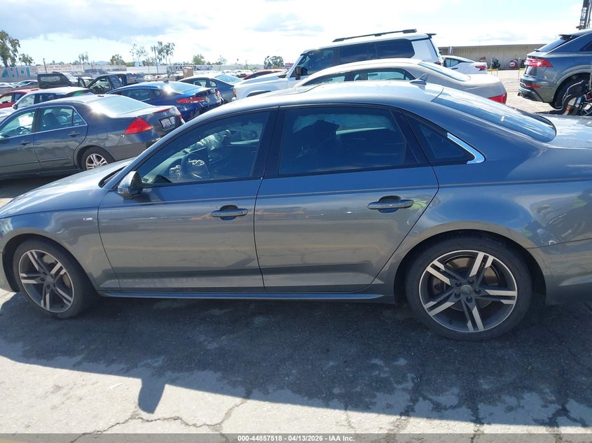 2017 Audi A4 2.0T Premium VIN: WAUENAF45HN017010 Lot: 44857518