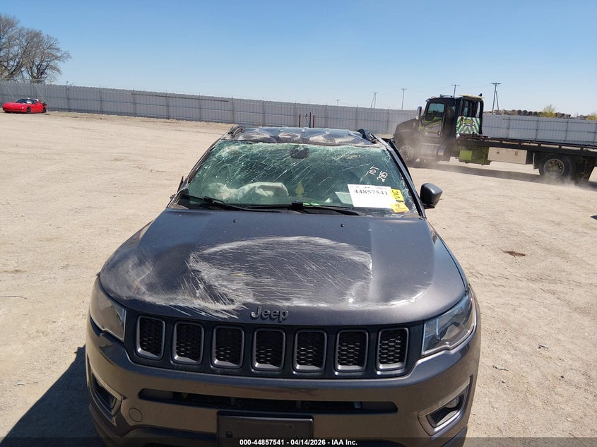 2021 Jeep Compass 2.4 80Th Anniversary Fwd grey Lot 111044857541 Vin 3C4NJCEB8MT532748