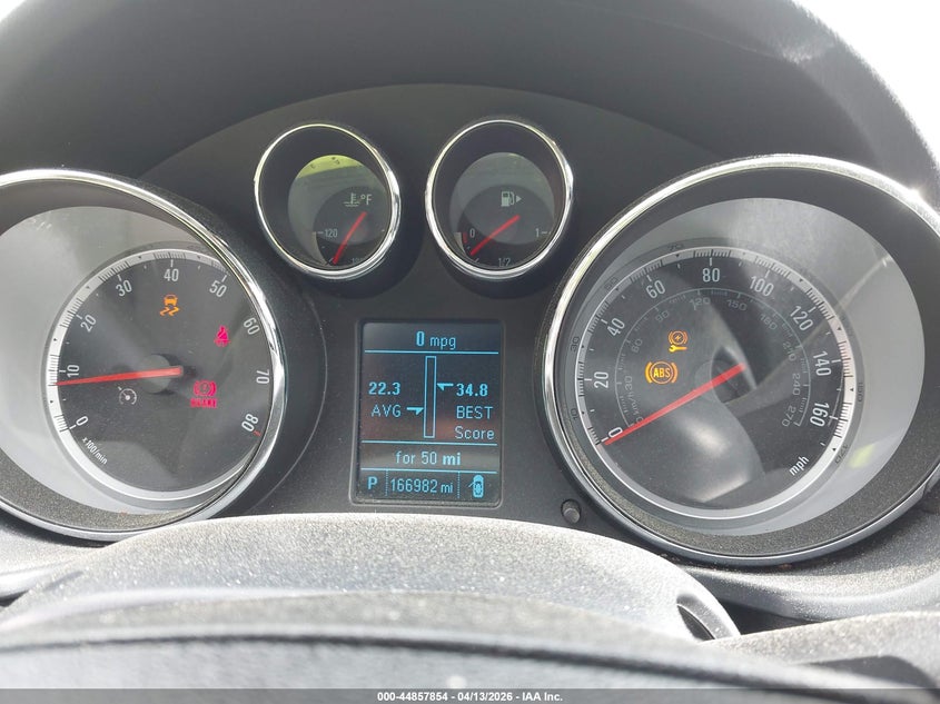 2013 Buick Regal Turbo - Premium 1 VIN: 2G4GS5EVXD9136542 Lot: 44857854