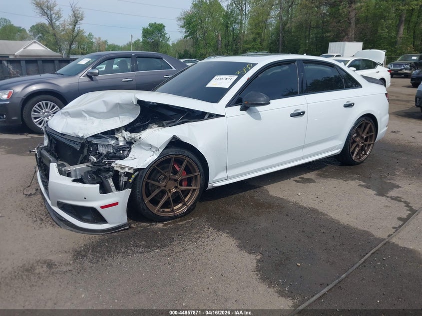 Vin: waub4af46ka118125, lot: 45355182, audi s4 3.0t premium 20192