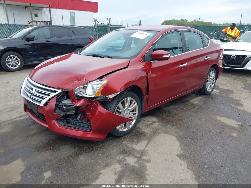 3N1AB7APXFY295077 2015 Nissan Sentra Sl photo 1