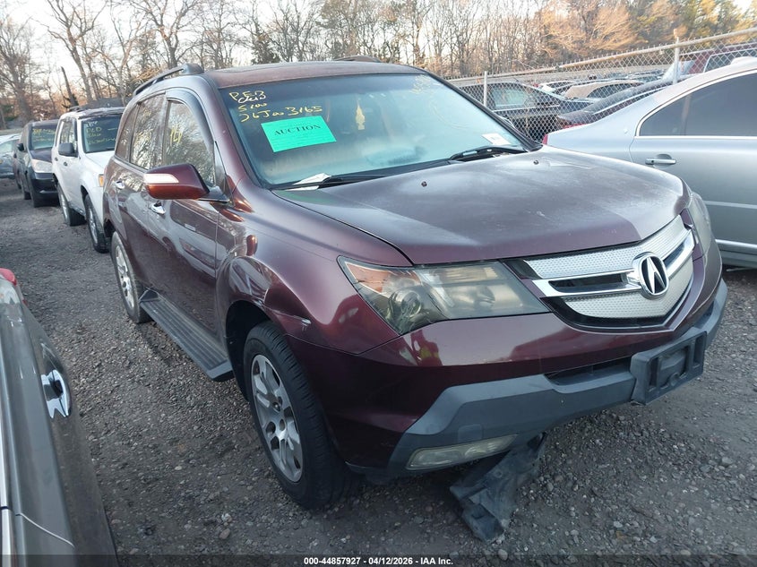 2HNYD28397H518304 2007 Acura Mdx Technology Package auction photo 1