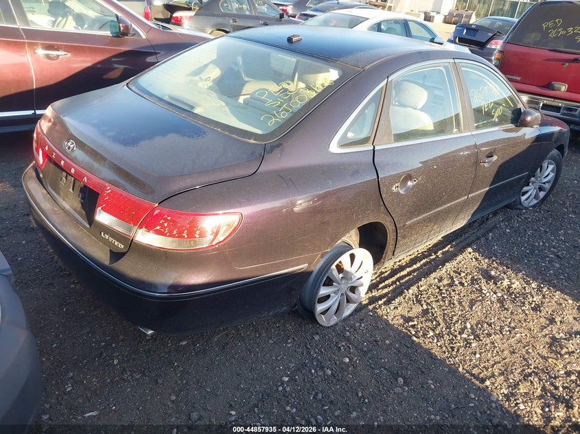 2007 Hyundai Azera Limited/Se