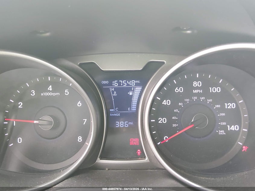 2013 Hyundai Veloster Base W/Black VIN: KMHTC6AD1DU111532 Lot: 44857974