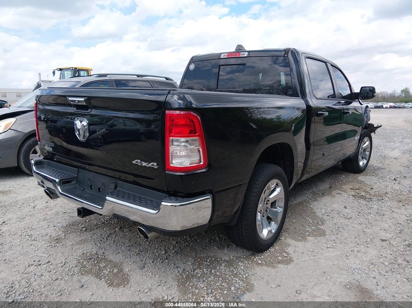 2020 Ram 1500 5.7 Ram Big Horn 4X4 5'7 Box black Lot 111044858064 Vin 1C6SRFFT0LN415837