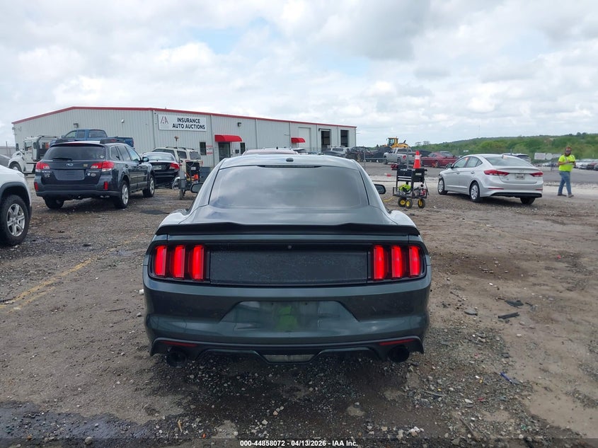 2015 Ford Mustang 2.3 Ecoboost blue Lot 111044858072 Vin 1FA6P8TH9F5305424