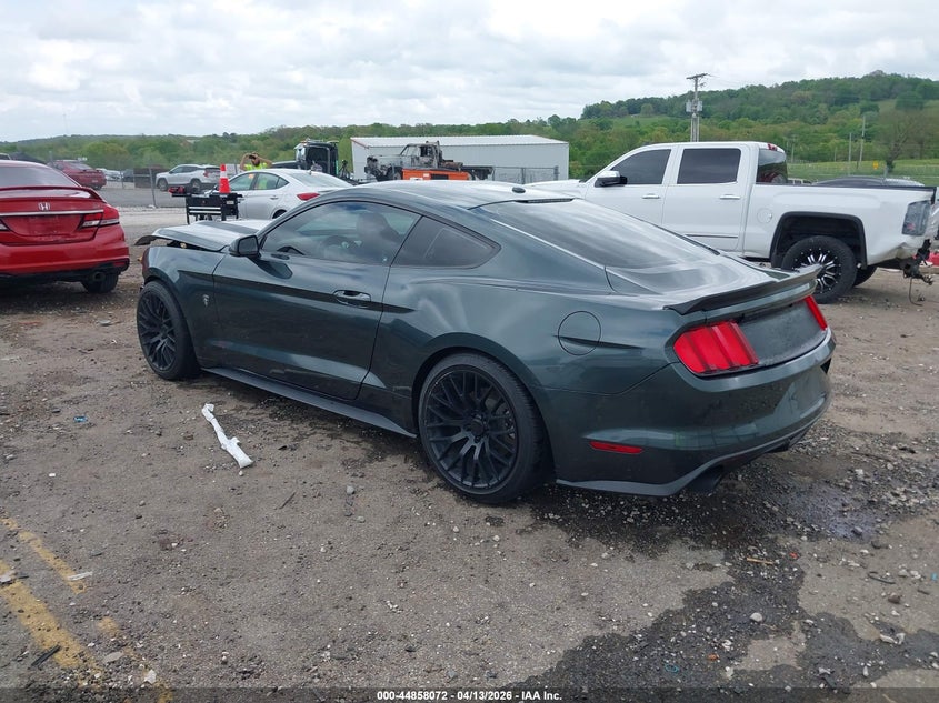 2015 Ford Mustang 2.3 Ecoboost blue Lot 111044858072 Vin 1FA6P8TH9F5305424
