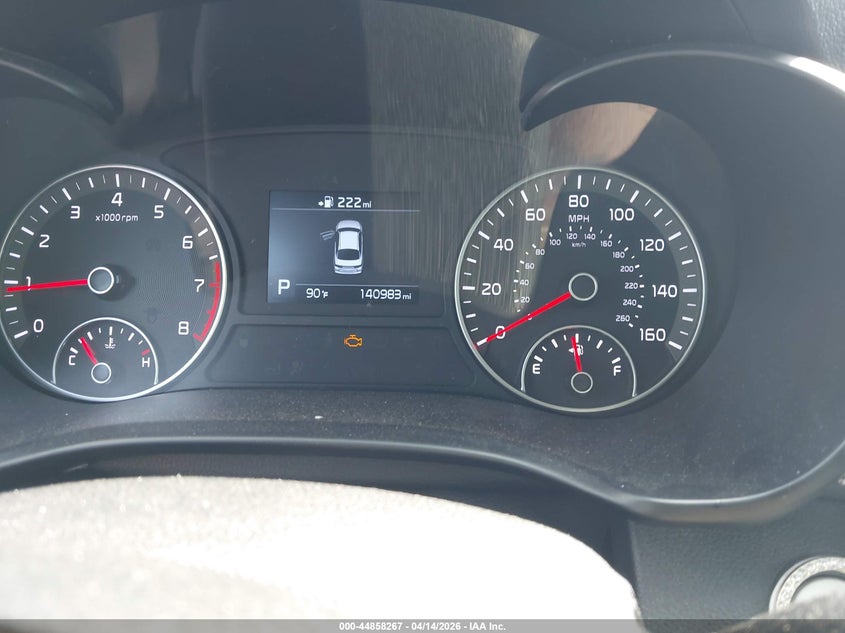 2019 Kia Optima S VIN: 5XXGT4L31KG370779 Lot: 44858267