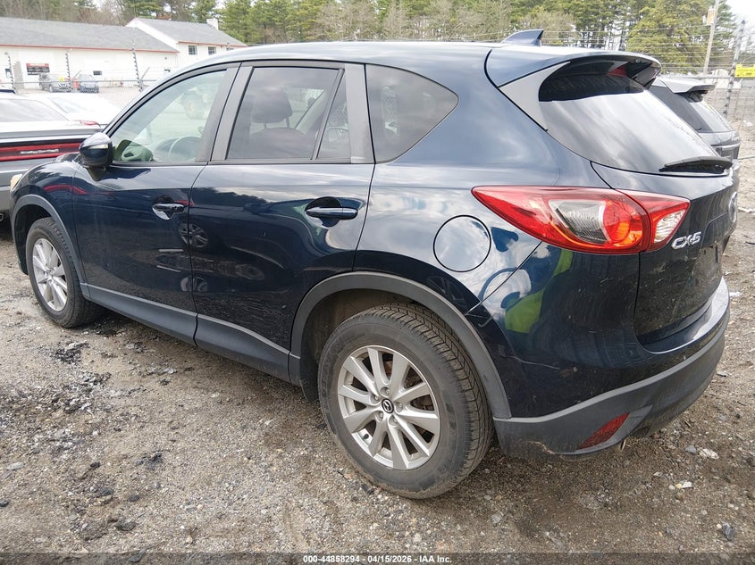 Vin: jm3ke2cy4f0551166, lot: 45355605, mazda cx-5 touring 20153