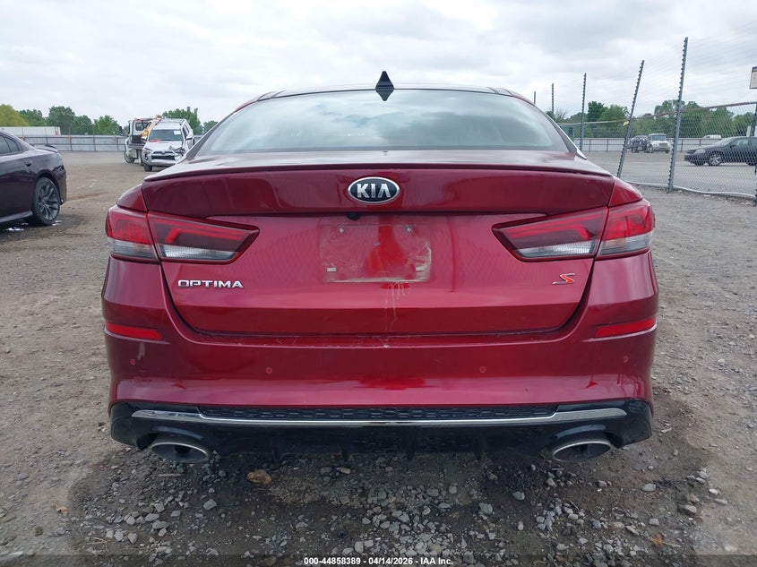 2020 Kia Optima S VIN: 5XXGT4L3XLG417034 Lot: 44858389