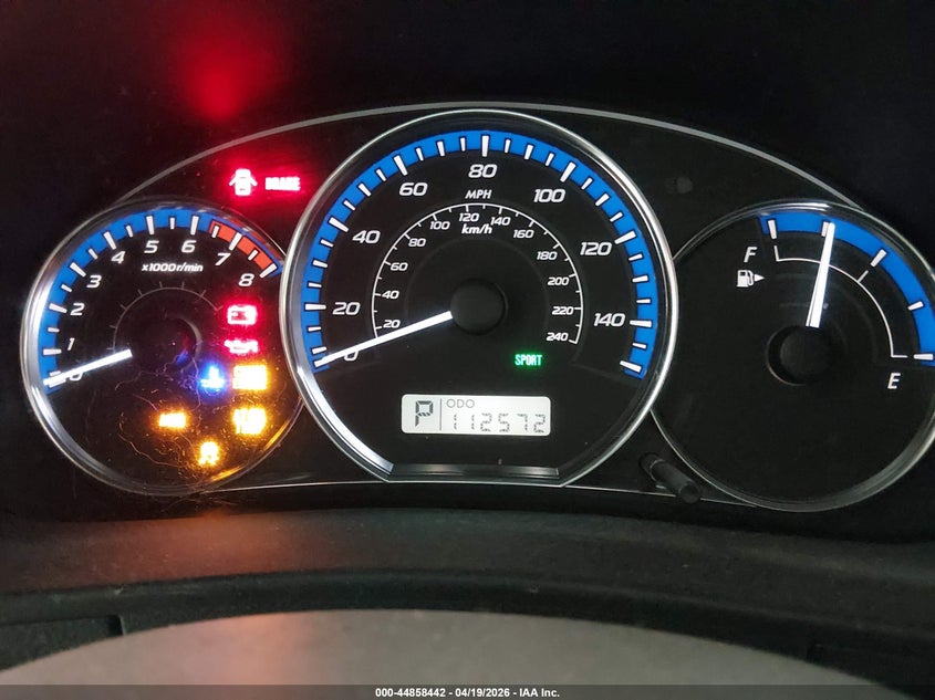2011 SUBARU FORESTER auction photo 7