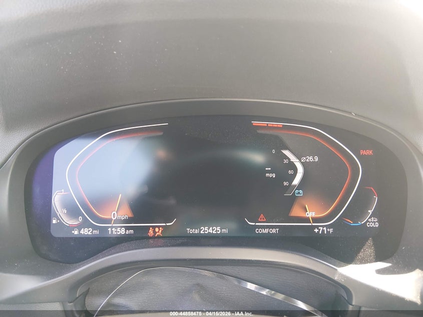 2024 BMW X3 xDrive30I VIN: 5UX53DP01R9V95829 Lot: 44858475