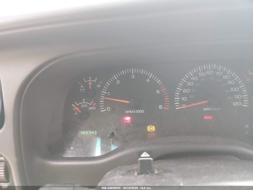 1999 Dodge Durango VIN: 1B4HS28Y3XF655227 Lot: 44858535