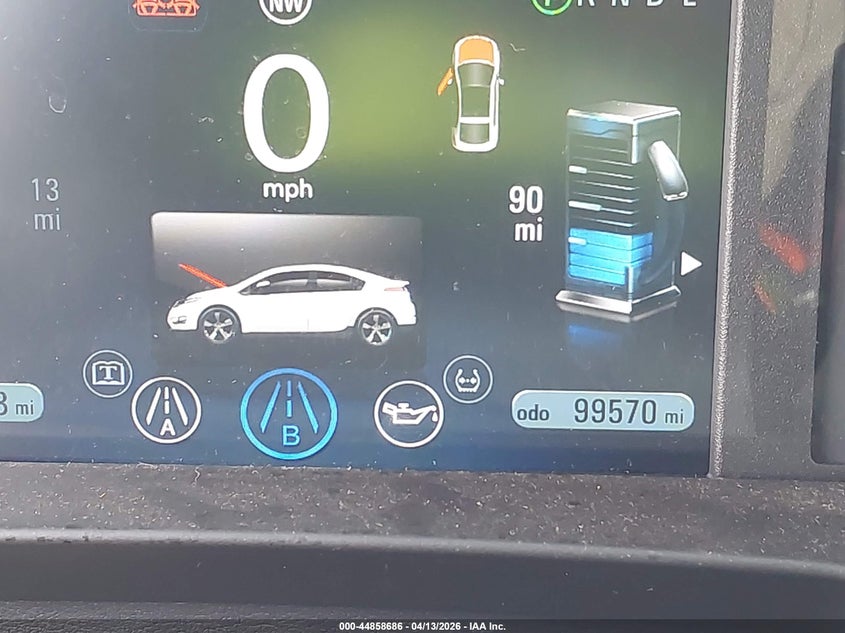 2011 Chevrolet Volt VIN: 1G1RD6E43BU102181 Lot: 44858686