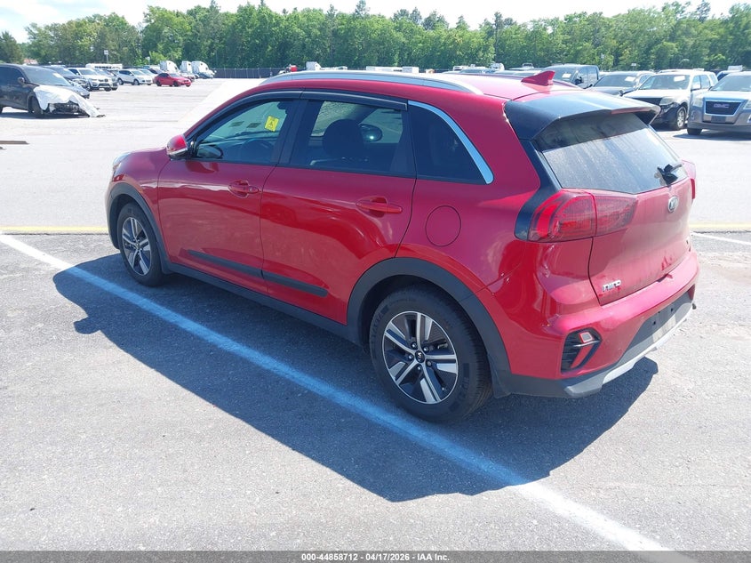 Vin: kndce3lc7l5445820, lot: 45356023, kia niro ex premium 20203