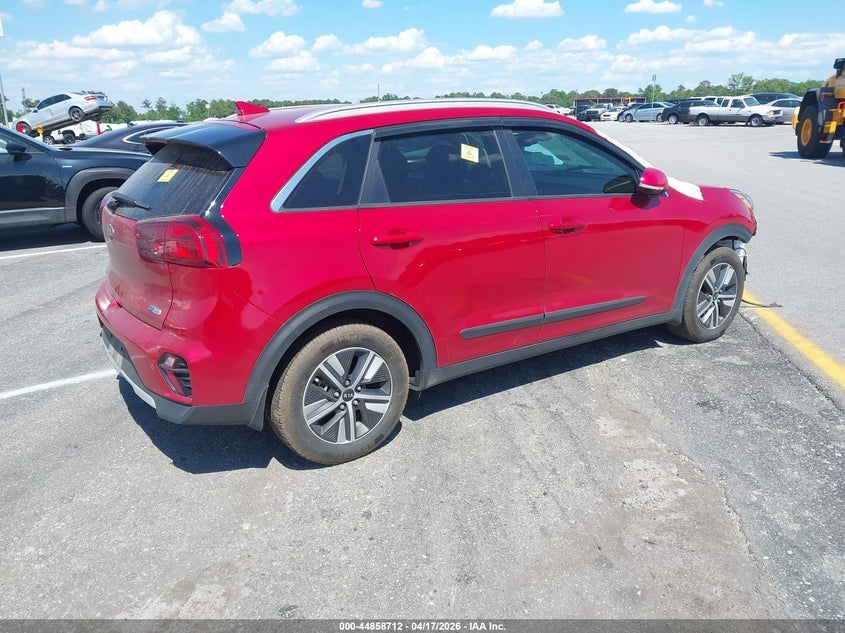 Vin: kndce3lc7l5445820, lot: 45356023, kia niro ex premium 20204
