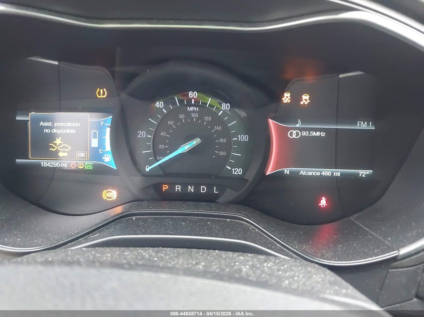 2019 Ford Fusion Hybrid Se VIN: 3FA6P0LU4KR120199 Lot: 44858714