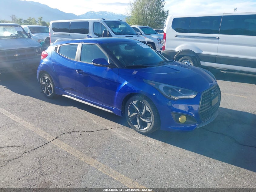 2013 Hyundai Veloster Turbo W/Black