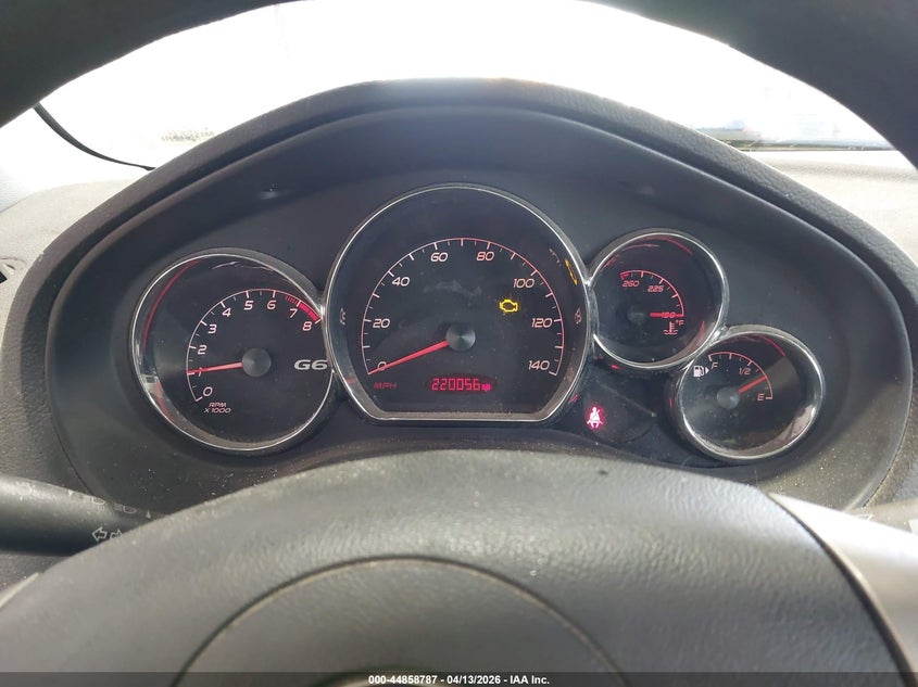 2007 Pontiac G6 VIN: 1G2ZG58B174145402 Lot: 44858787