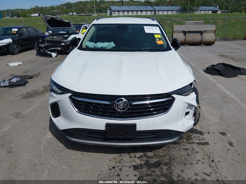 2021 Buick Envision 2.0 Fwd Essence white Lot 111044858798 Vin LRBFZNR4XMD150441