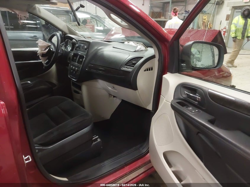 2016 Dodge Caravan 3.6 Grand Se red Lot 111044858819 Vin 2C4RDGBG2GR258728
