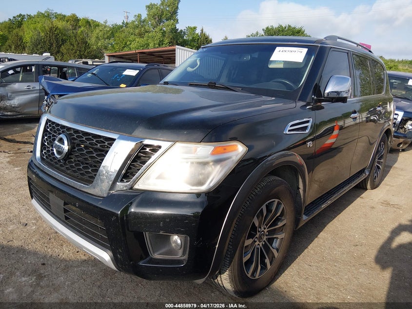 Vin: jn8ay2nd4h9009316, lot: 45356290, nissan armada sl 20172
