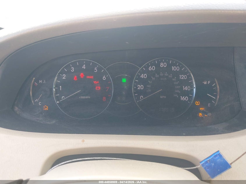 2008 Toyota Avalon Limited VIN: 4T1BK36B98U262015 Lot: 44858989