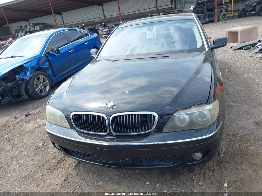 2006 BMW 760Li VIN: WBAHN03506DD98436 Lot: 44858999