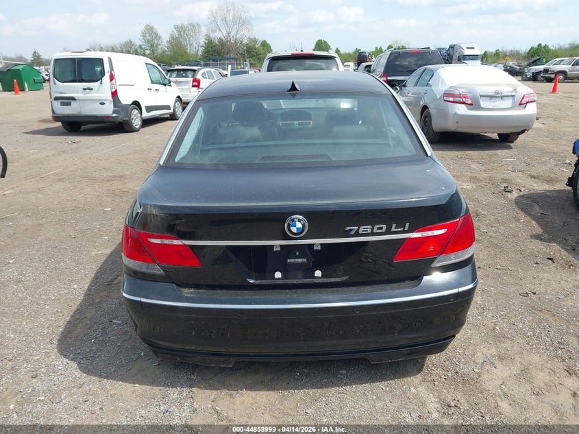 2006 BMW 760Li VIN: WBAHN03506DD98436 Lot: 44858999