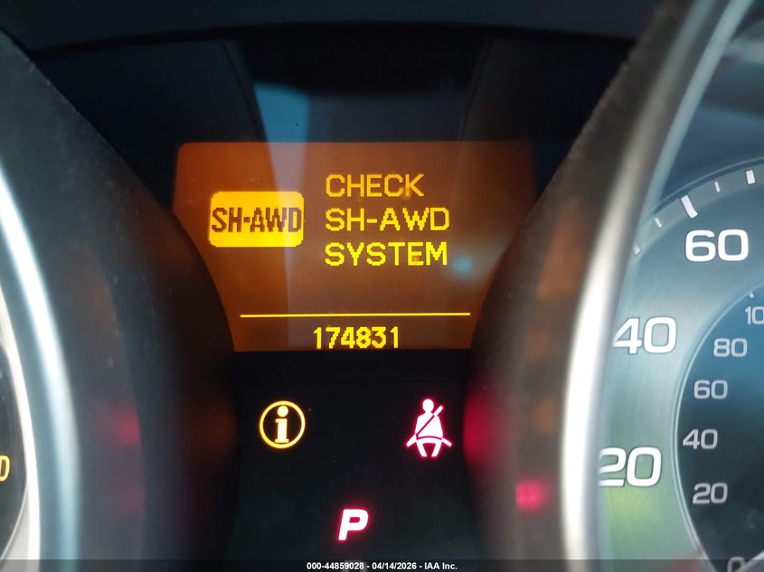 2013 Acura Mdx Technology Package VIN: 2HNYD2H37DH512643 Lot: 44859028