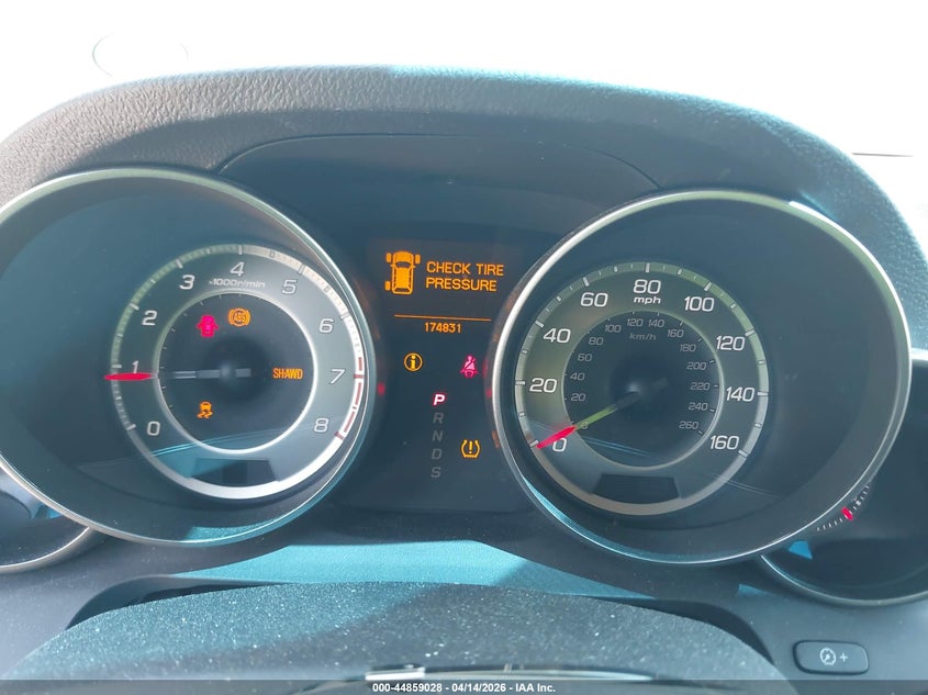 2013 Acura Mdx Technology Package VIN: 2HNYD2H37DH512643 Lot: 44859028