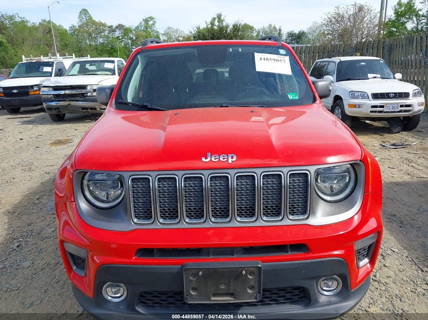 2019 Jeep Renegade Limited 4X4 VIN: ZACNJBD15KPK00254 Lot: 44859057