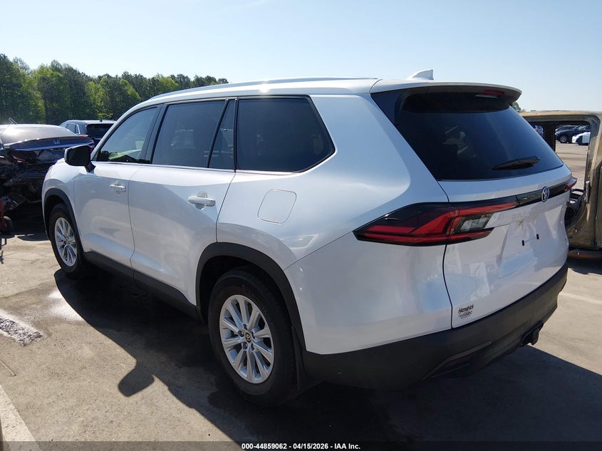 2026 Toyota Highlander 2.4 Grand Xle white Lot 111044859062 Vin 5TDAAAA50TS036953