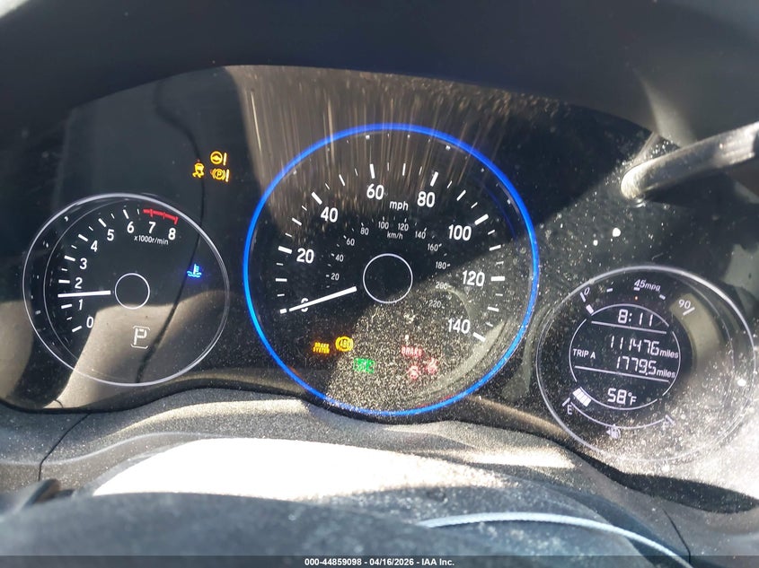 VIN 3CZRU6H37MM741756 2021 HONDA HR-V AWD LX