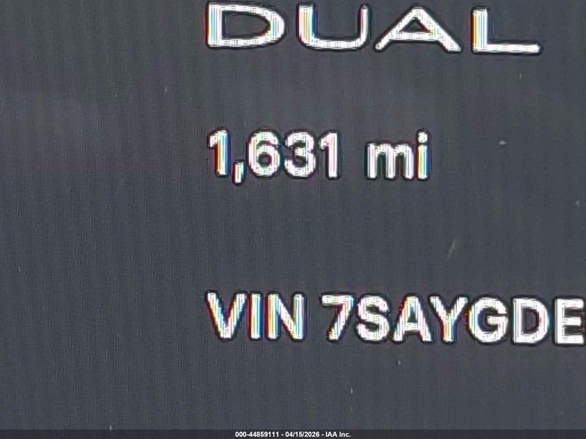 2026 Tesla Model Y All-Wheel Drive/Long Range Launch Series/Premium All-Wheel Drive VIN: 7SAYGDEE0TF541553 Lot: 44859111