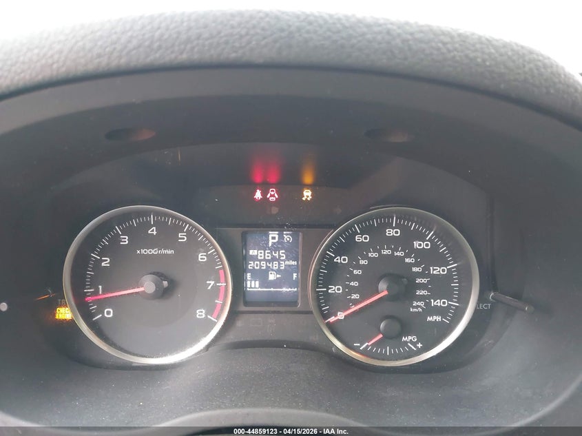 2015 Subaru Impreza 2.0I VIN: JF1GPAA66F8303870 Lot: 44859123