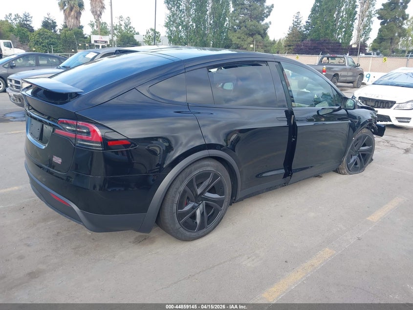 7SAXCBE68TF480649 2026 Tesla Model x Plaid black