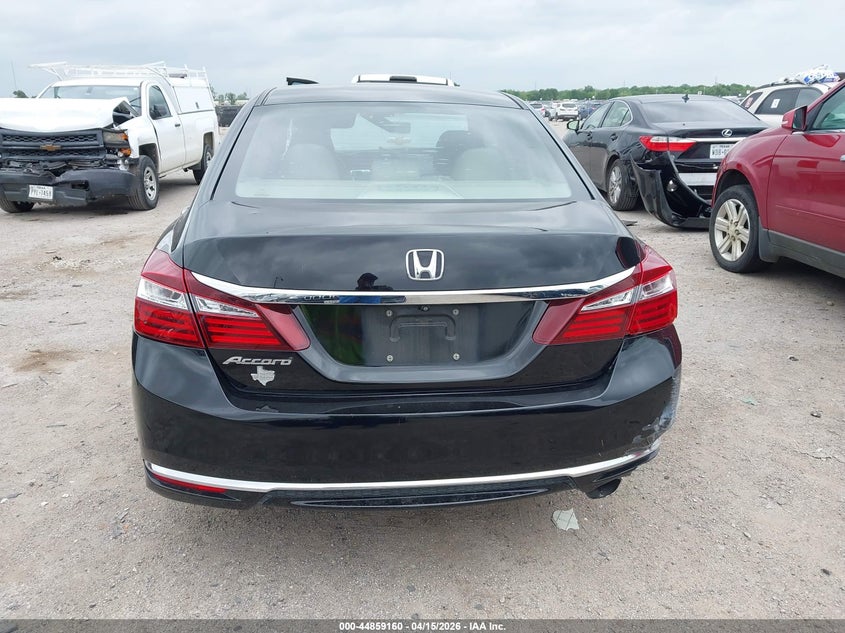 2016 Honda Accord Lx VIN: 1HGCR2F33GA086491 Lot: 44859160