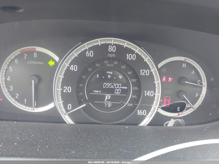 2016 Honda Accord Lx VIN: 1HGCR2F33GA086491 Lot: 44859160