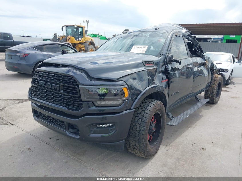 Vin: 3c6ur5sl3mg694915, lot: 45356490, ram 2500 limited  4x4 6'4 box 20212