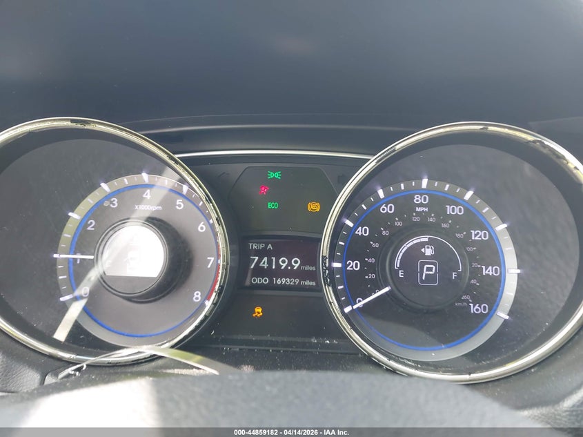 2013 Hyundai Sonata Limited VIN: 5NPEC4AC8DH597792 Lot: 44859182